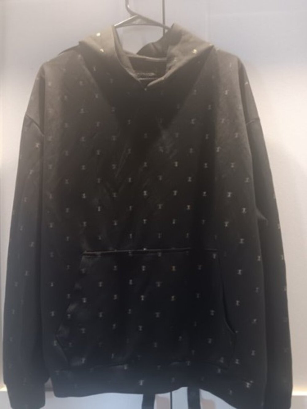 2XL - drill clothing hoodie - bee design - pocket infront